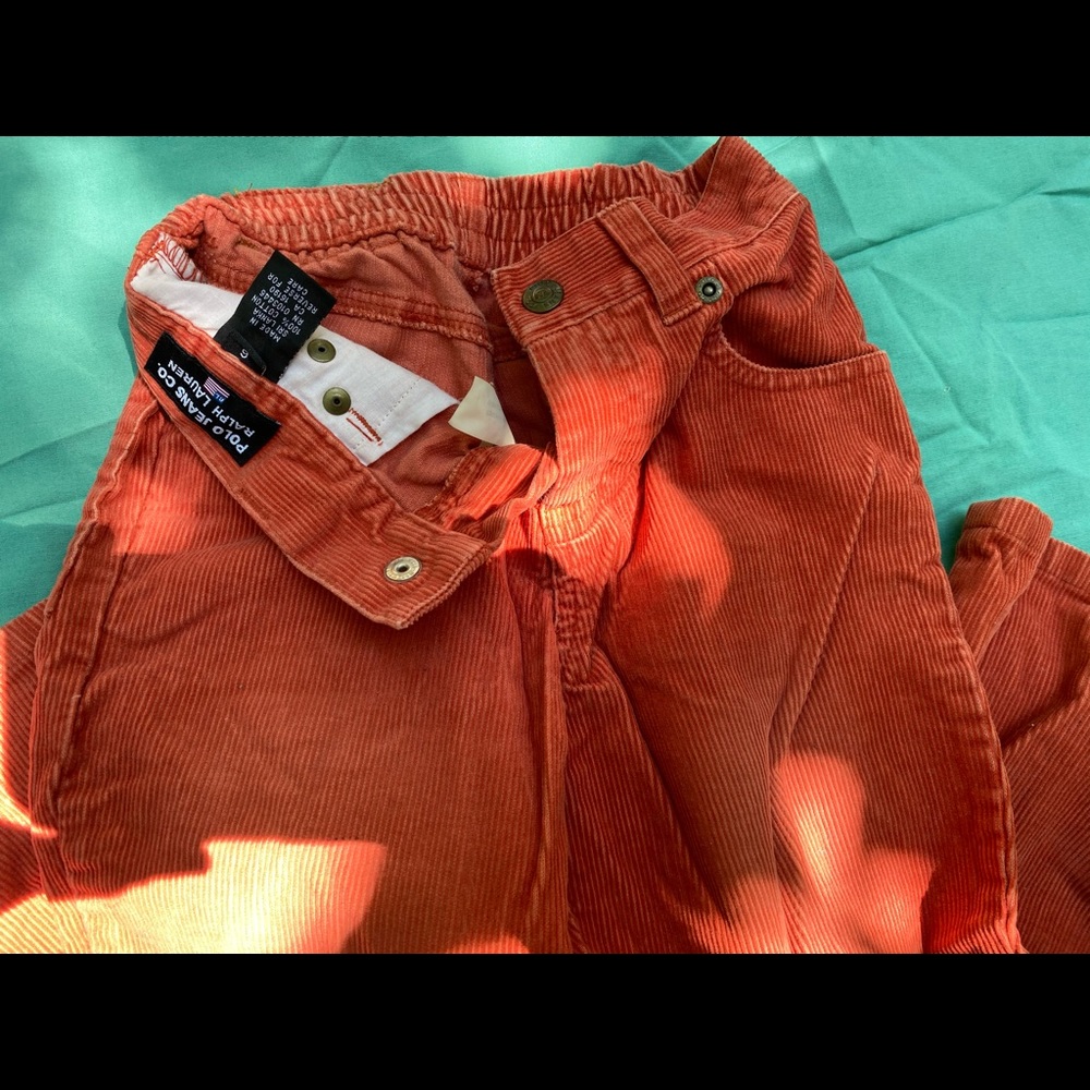 Polo Jean Ralph Lauren girls 6 corduroy